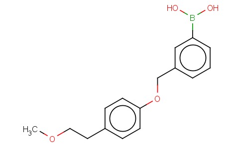 3-((4'-(2-METHOXYETHYL)PHENOXY)METHYL)PHENYLBORONIC ACID